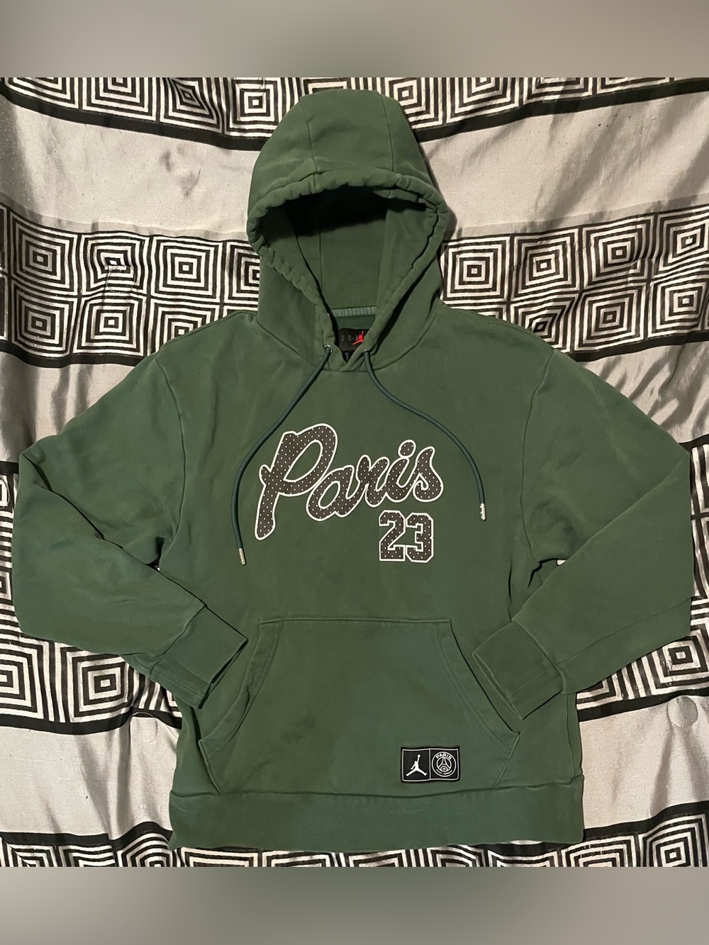 Jordan X Saint Germain Green Pullover Hoodie